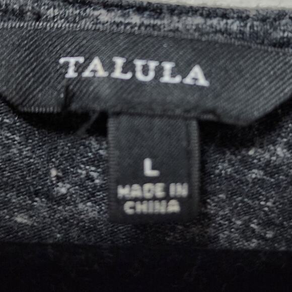 Talula Gray Tweed  Cotton Dress Size Large - Picture 3 of 7